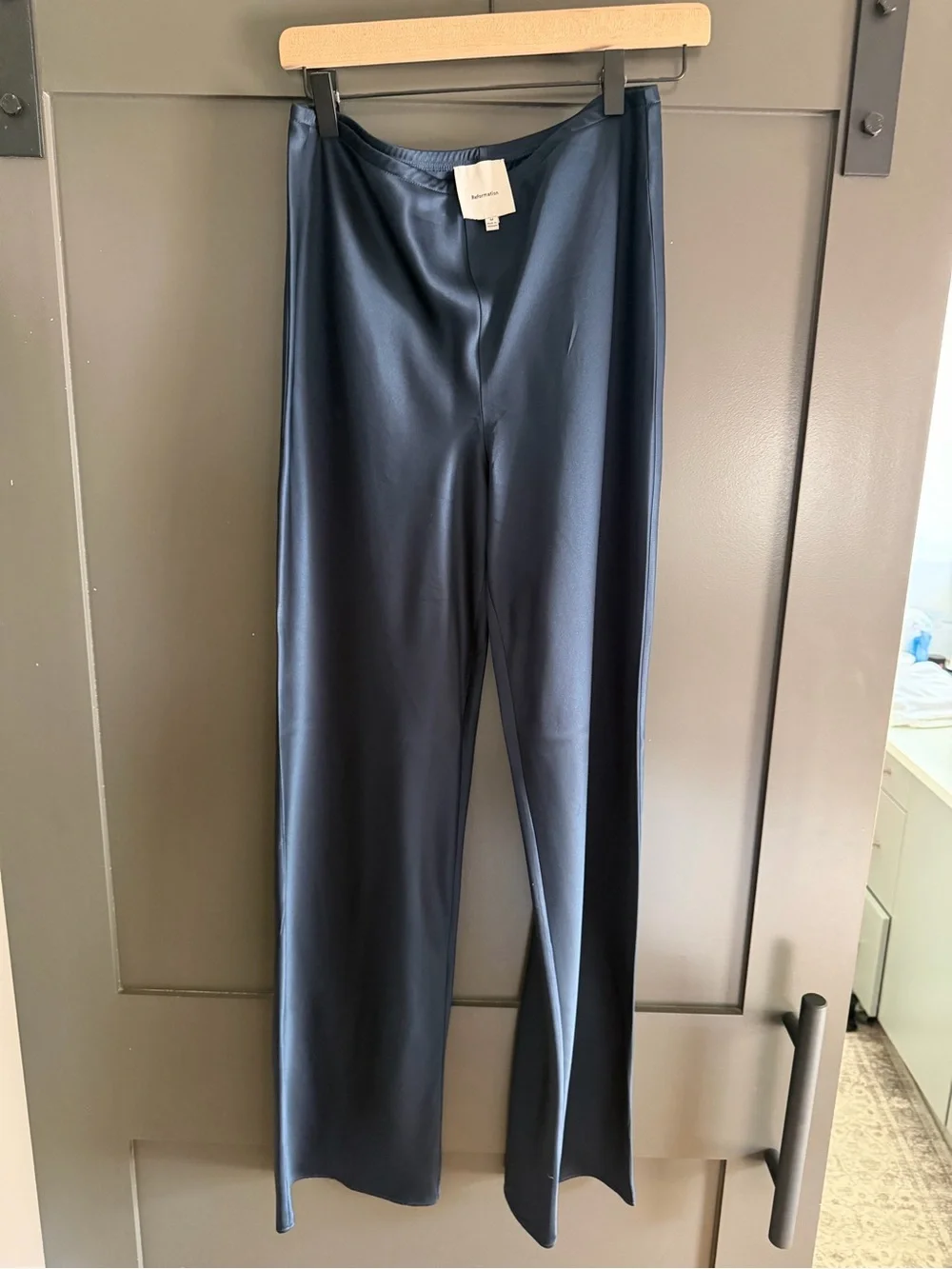 Reformation Gale Pant In Midnight
